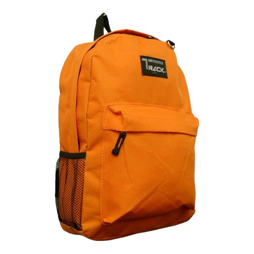 Solid Color School Backpack, Travel Backpack, Hiking Bag 16"