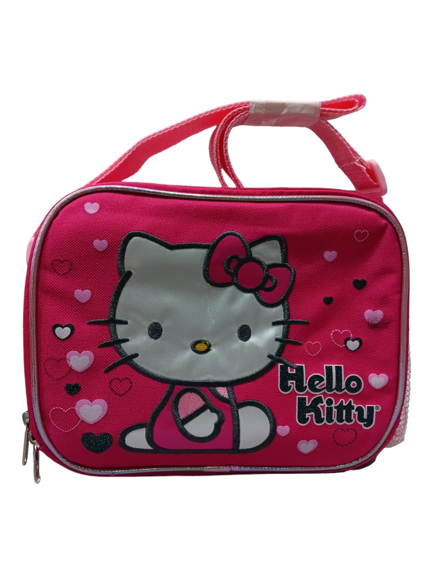 Hello Kitty Lonely Hearts Pink Girls Lunch bag