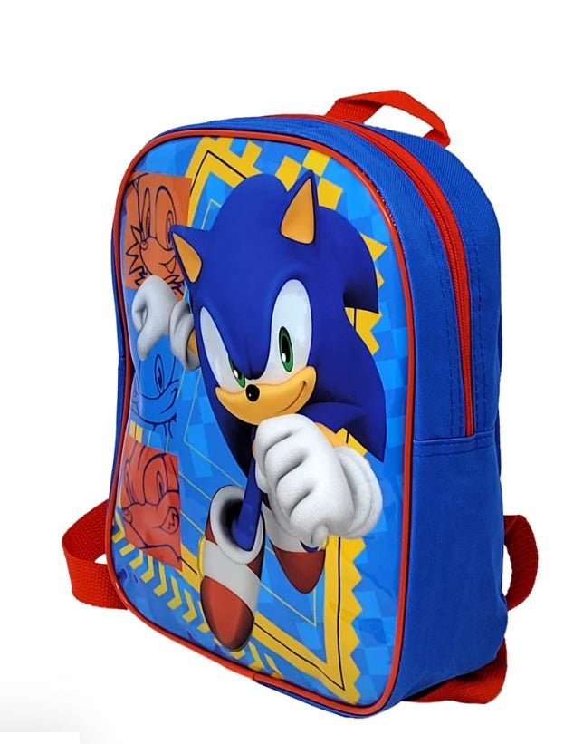 SONIC HEDGEHOG MOVIE BACKPACK 11" MINI TODDLER - SONIC HEDGEHOG MOVIE BACKPACK 11" MINI TODDLER