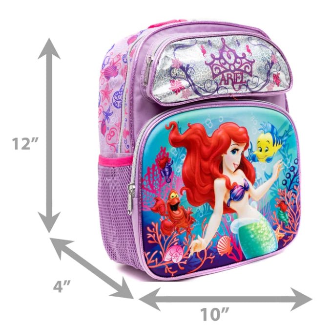 Toddler/Child Mini Backpack 3D EVA Molded - Disney The Little Mermaid - Toddler/Child Mini Backpack 3D EVA Molded - Disney The Little Mermaid
