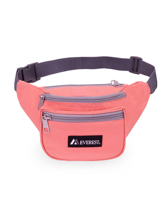 Everest Signature Standard Waist Pack in Coral Pink