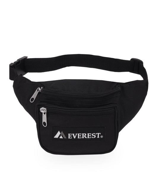 Kids Fanny Pack Hip Waist Festival Sport Money Pouch Belt Wallet/Black