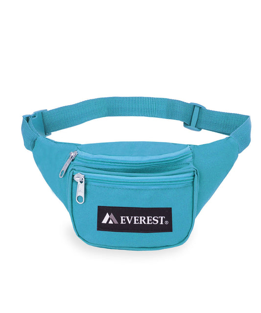 Kids Fanny Pack Hip Waist Festival Sport Money Pouch Belt Wallet/TURQUOISE