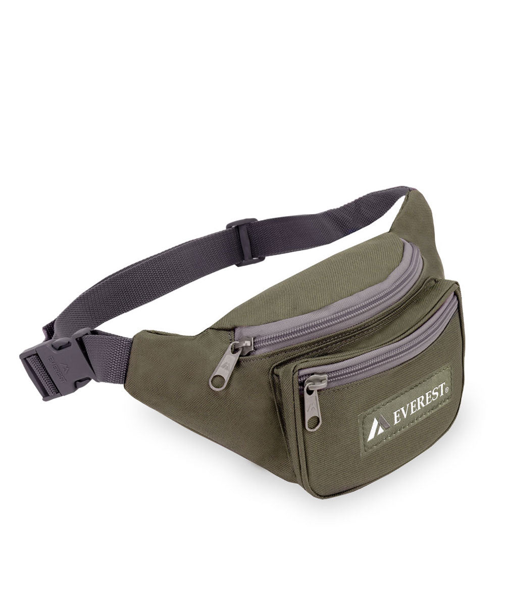 Everest Signature Junior Waist Pack in Charcoal Gray