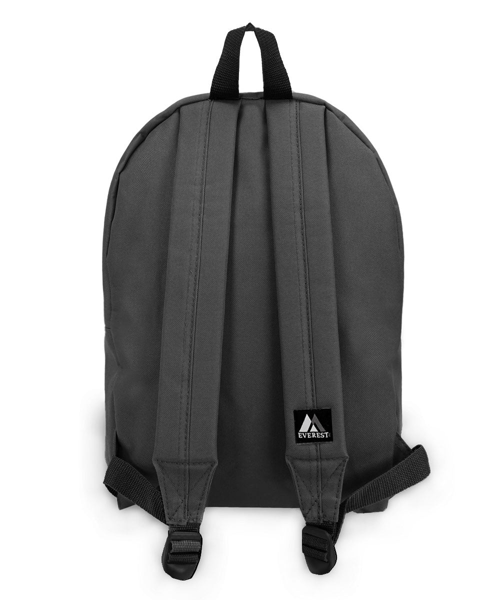 Classic Small Student Backpack in Charcoal Gray