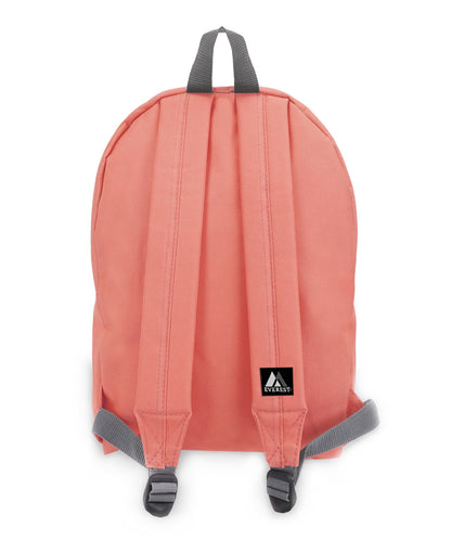 Classic Small Student Backpack Coral Pink