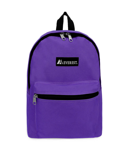 Classic Small Student Backpack in Purple