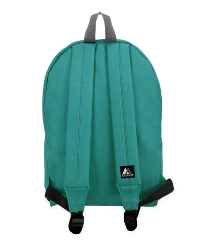 Classic Small Student Backpack in Teal Blue