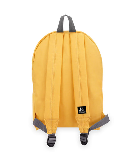 Classic Small Student Backpack in Yellow