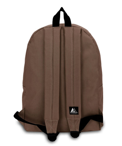 Classic Small Student Backpack in Brown