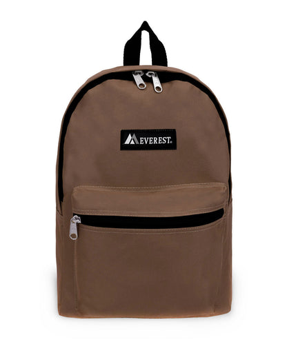 Classic Small Student Backpack in Brown