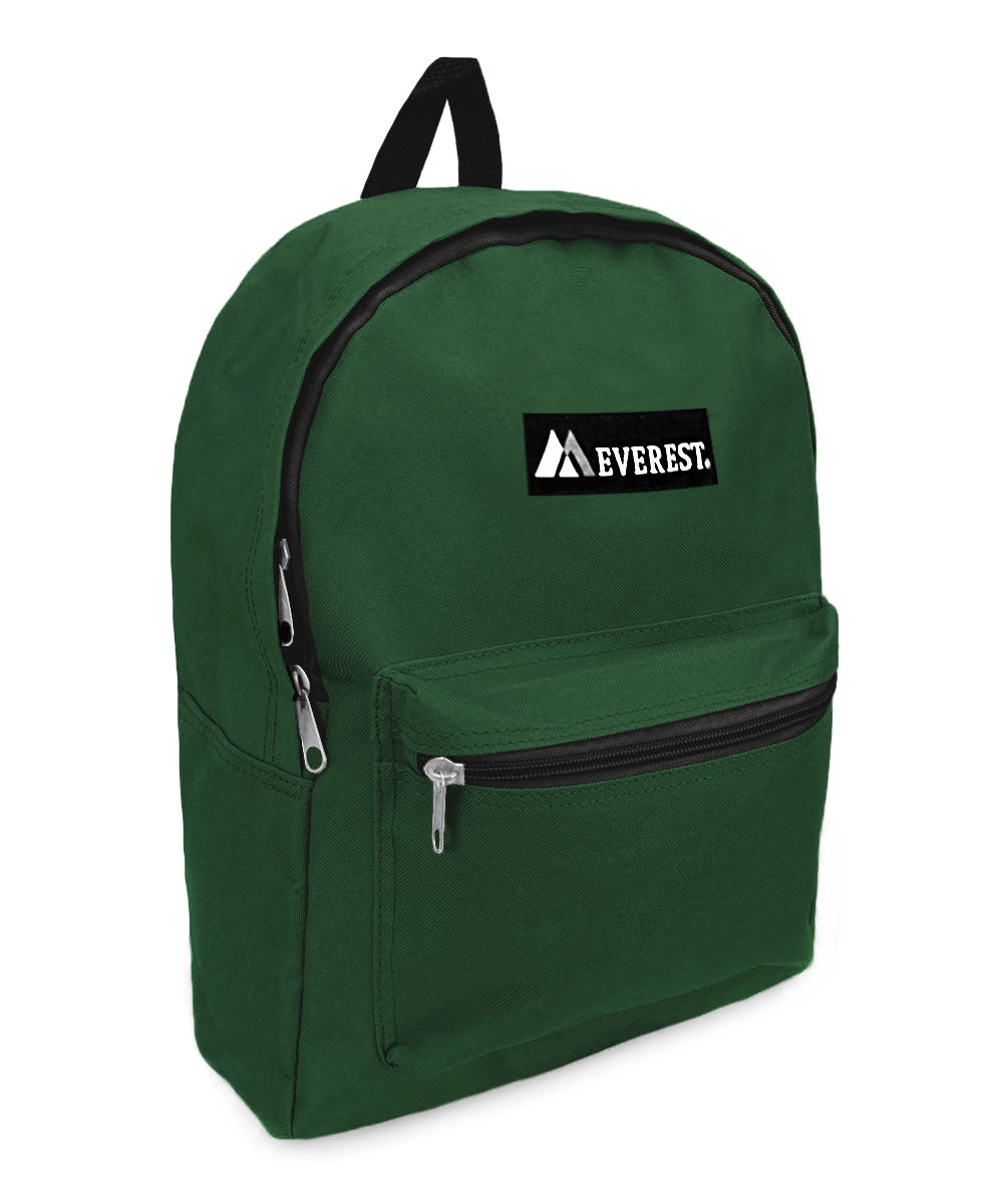 Classic Small Student Backpack in Dark Hunter Green