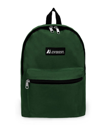 Classic Small Student Backpack in Dark Hunter Green