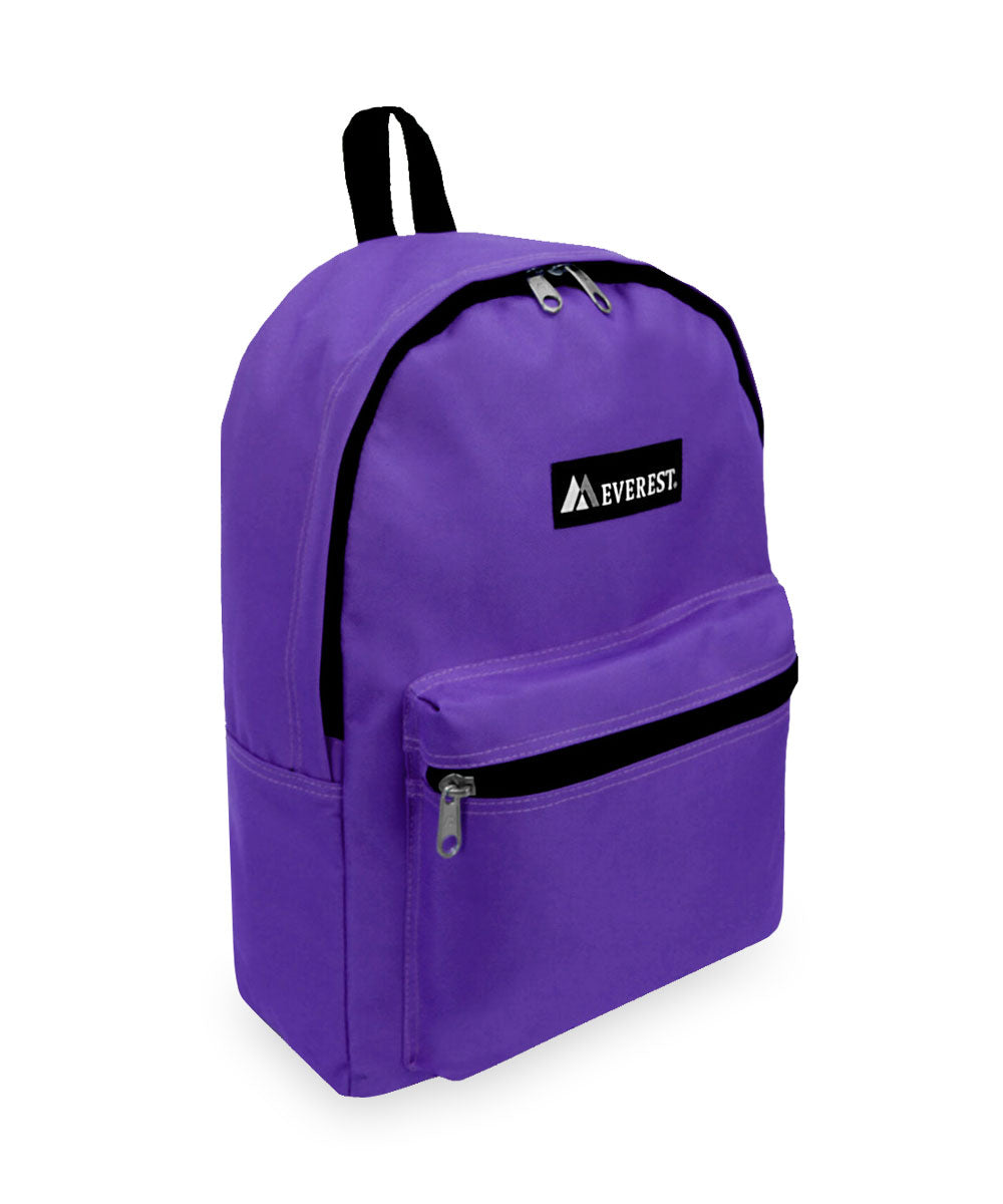 Classic Small Student Backpack in Purple