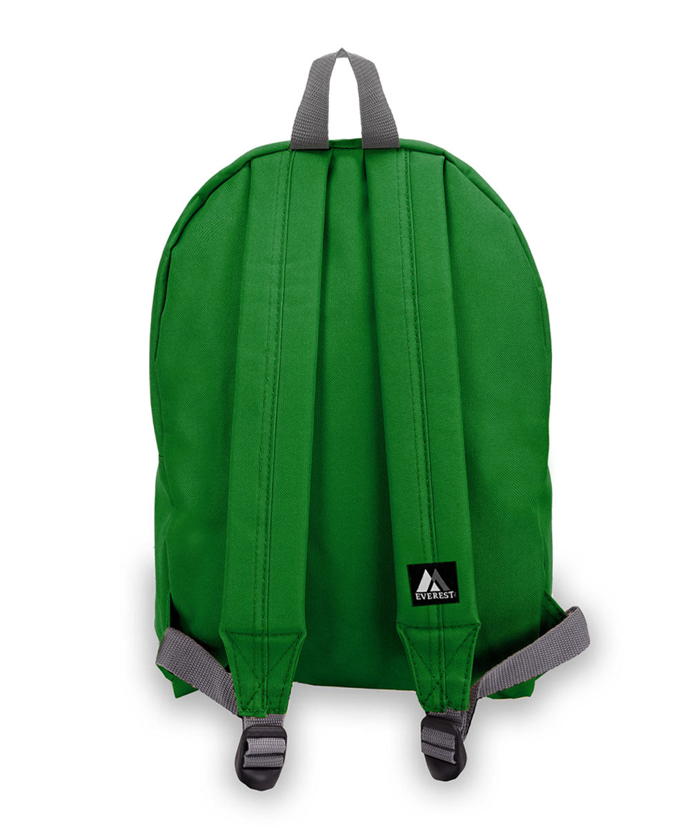 Classic Small Student Backpack in Emerald Green