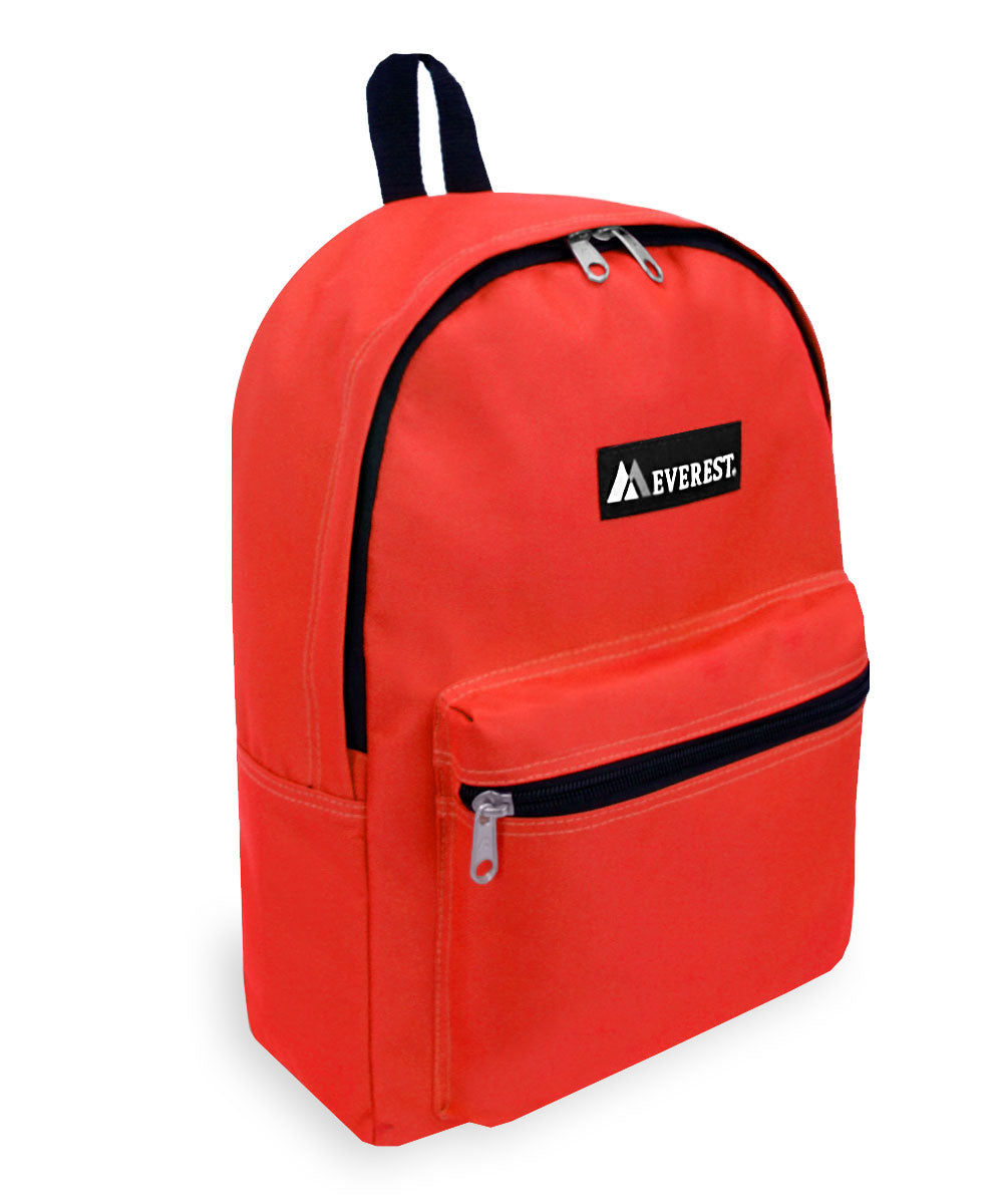 Classic Small Student Backpack in Red