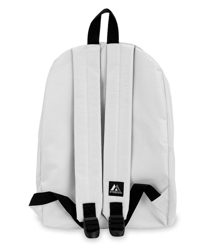 Classic Small Student Backpack in White