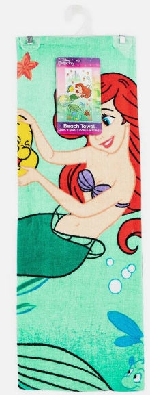 The Little Mermaid Beach and Bath Towel