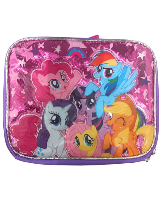 My Little Pony Kids Lunch Box Bag for Girls Unicorn Lunchbox Movie Cartoons Soft