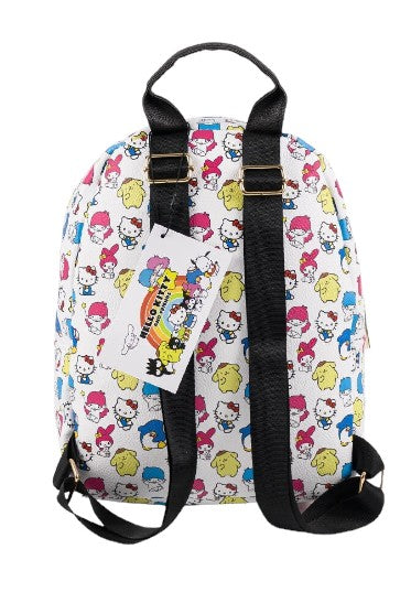 Hello Kitty Mini Backpack with Front Pocket 10"