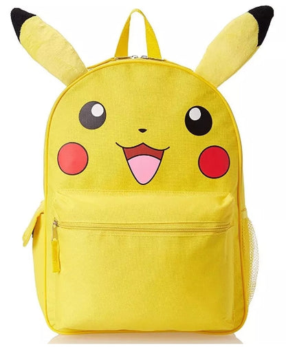 Pokemon Pikachu 3D Large 16" Backpack