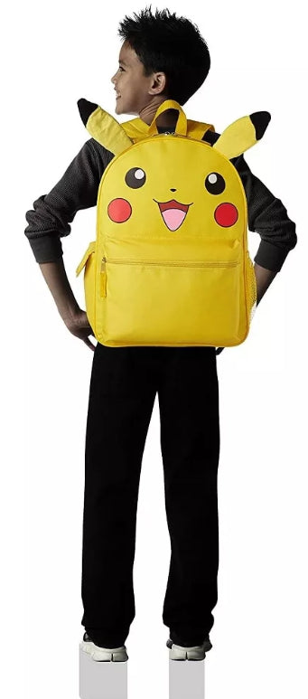 Pokemon Pikachu 3D Large 16" Backpack