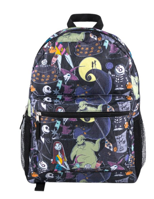 Nightmare Before Christmas Skellington Backpack 16" Laptop Deluxe Adult Kids