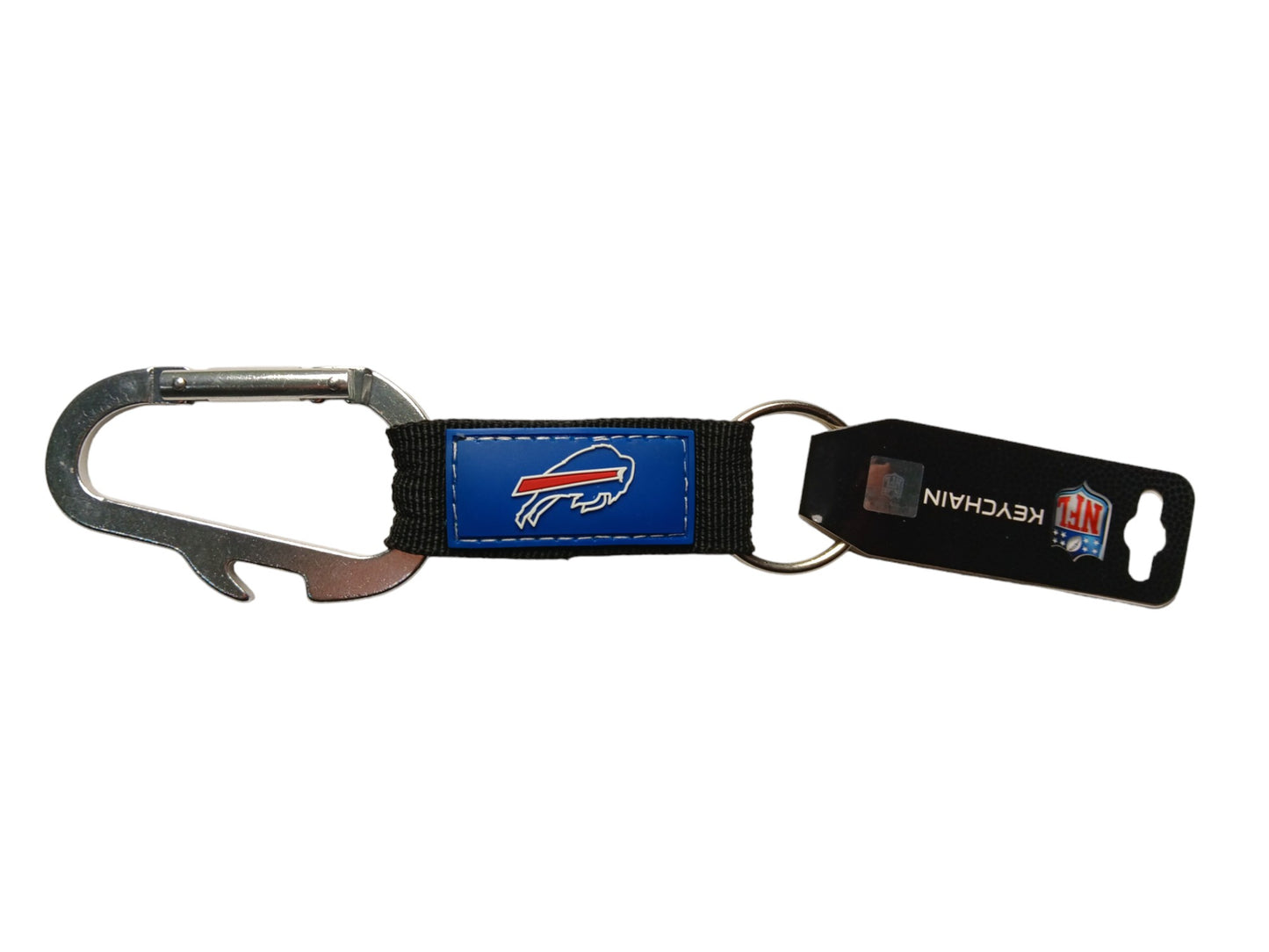 NFL Buffalo Bills Carabineer Keychain,One Size