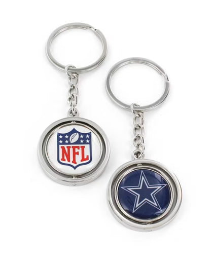 NFL Dallas Cowboys Spinner Keyring