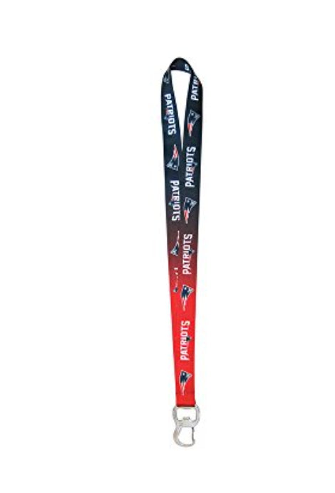 NFL New England Patriots Keychain Lanyard Bottle Opener