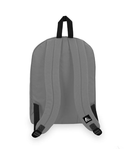 Classic Large Student Backpack in Gray