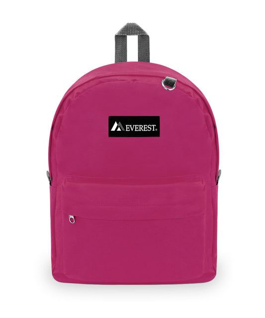 Classic Large Student Backpack in Magenta Orchid