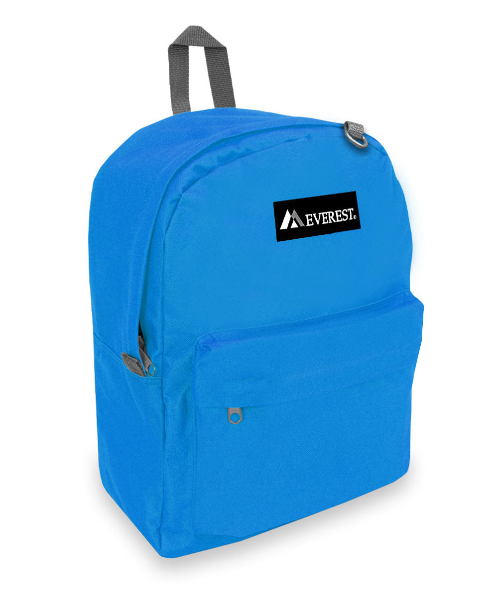 Classic Large Student Backpack in Blue