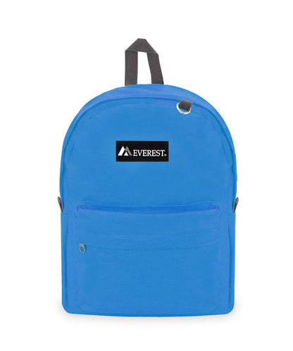 Classic Large Student Backpack in Blue