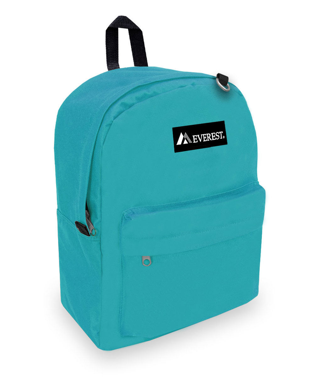 Classic Large Student Backpack in Turquoise