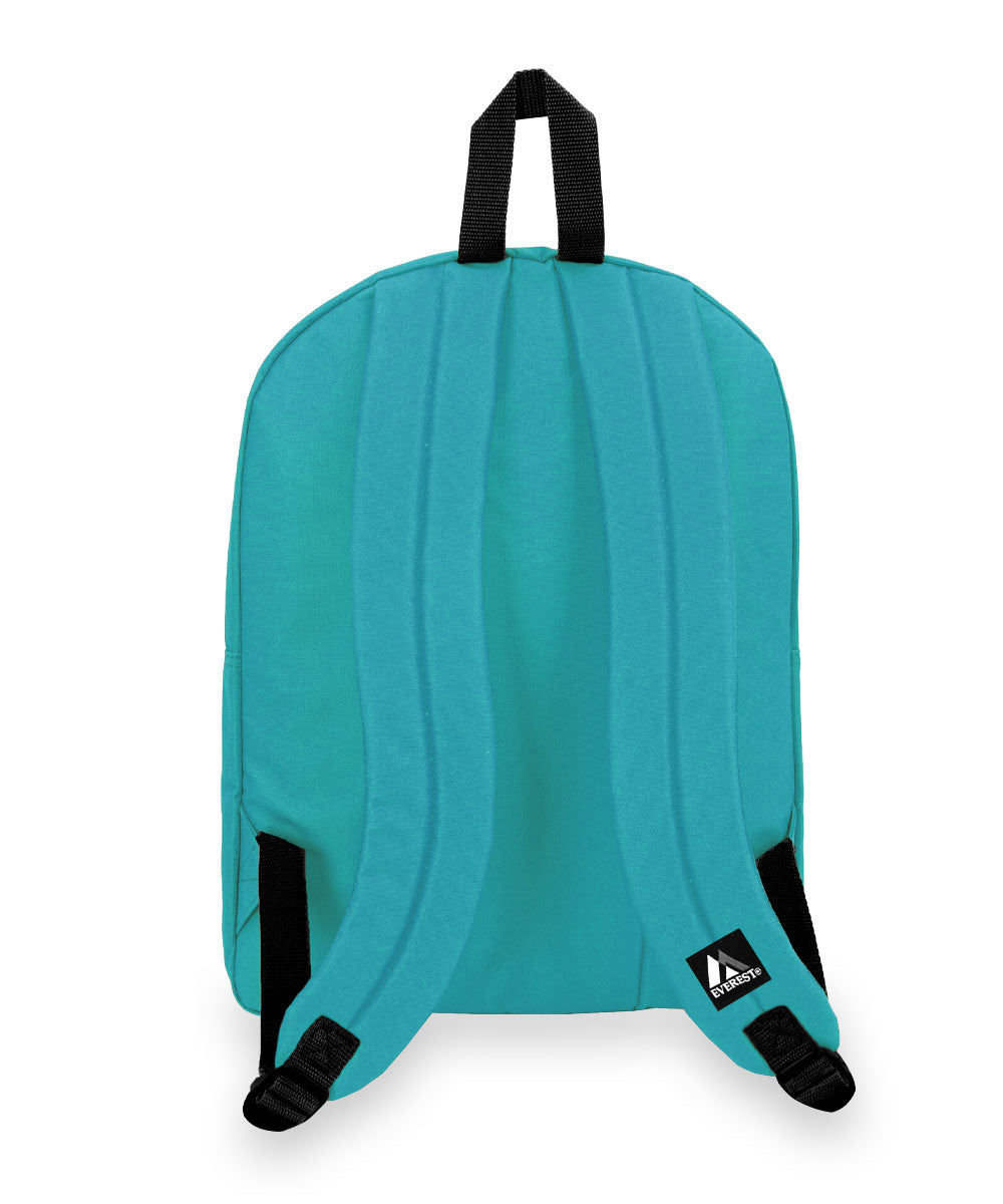 Classic Large Student Backpack in Turquoise