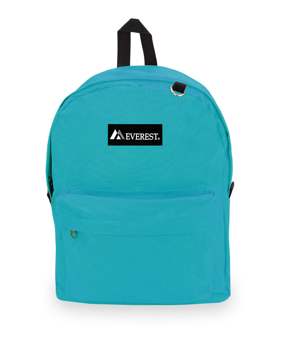 Classic Large Student Backpack in Turquoise