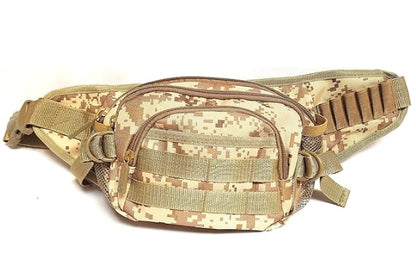 East West USA Molle Tactical Utility Travel Fanny Waist Pack FC102 Digital Camouflage