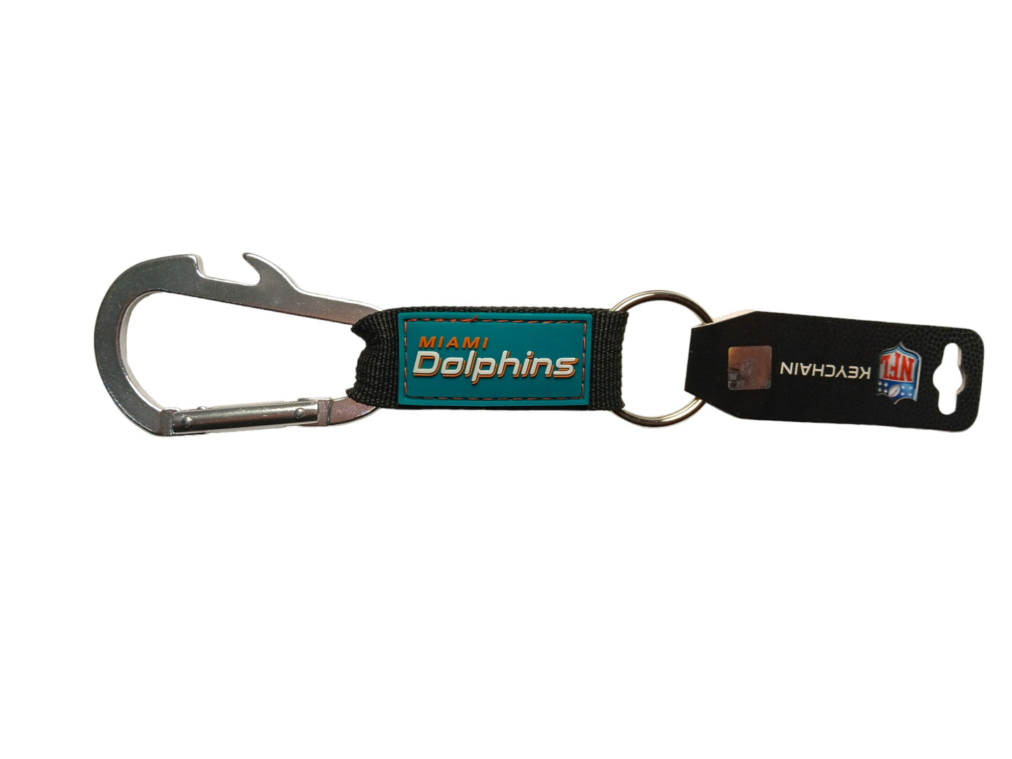 NFL Miami Dolphins Carabiner Keychain