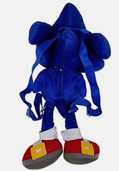 Sonic the Hedgehog 20" Plush Backpack - Blue