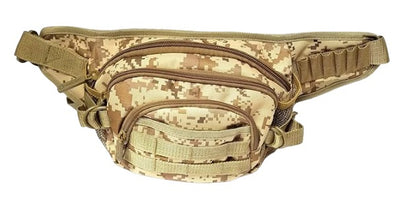 East West USA Molle Tactical Utility Travel Fanny Waist Pack FC102 Digital Camouflage