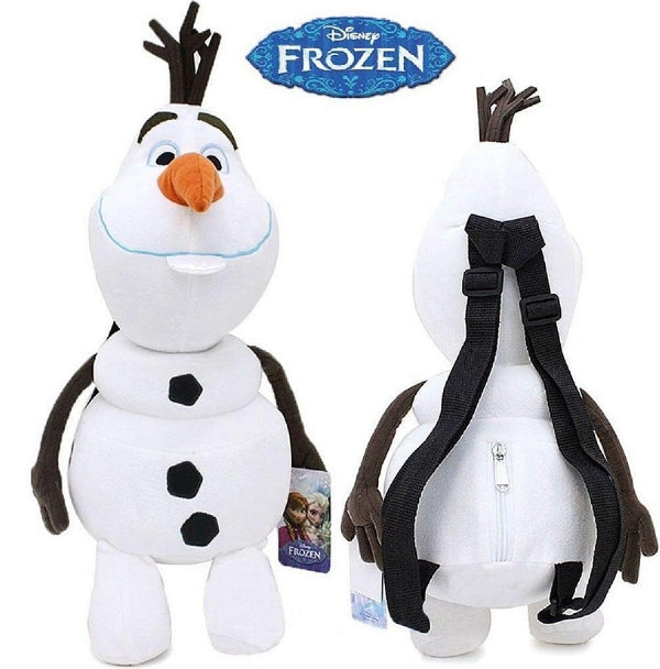 Disney Frozen Olaf Snowman Plush Doll Backpack Adjustable Straps 18" NWT Gift