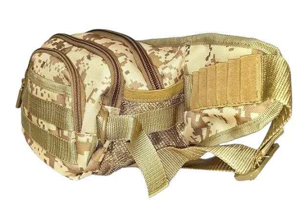 East West USA Molle Tactical Utility Travel Fanny Waist Pack FC102 Digital Camouflage