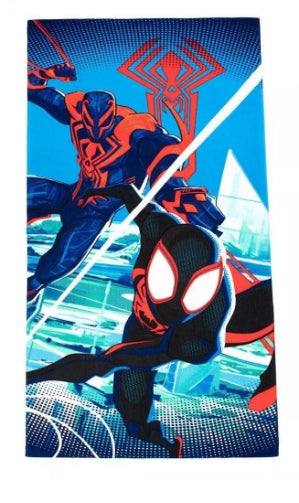 Spiderman Across the Spider-Verse Beach and Bath Towel