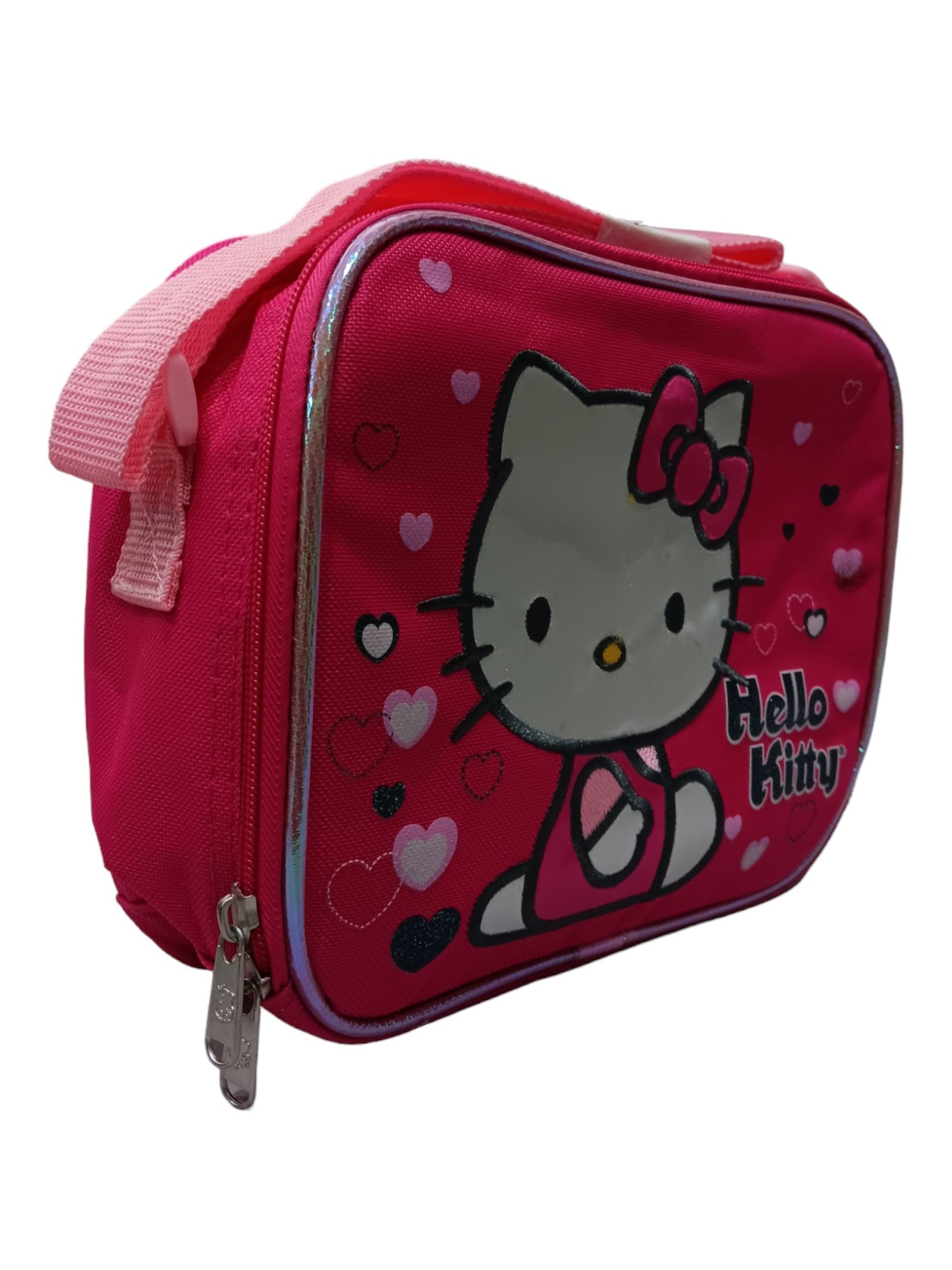 Hello Kitty Lonely Hearts Pink Girls Lunch bag