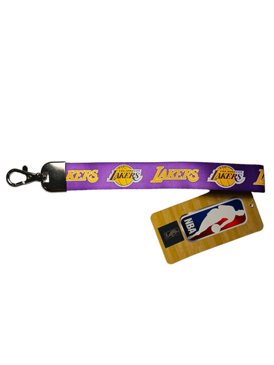 NBA Los Angeles Lakers Wristlet Lanyard Keychain