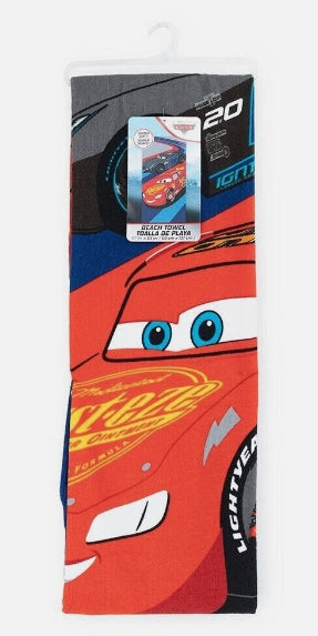 Cars Beach and Bath Towel