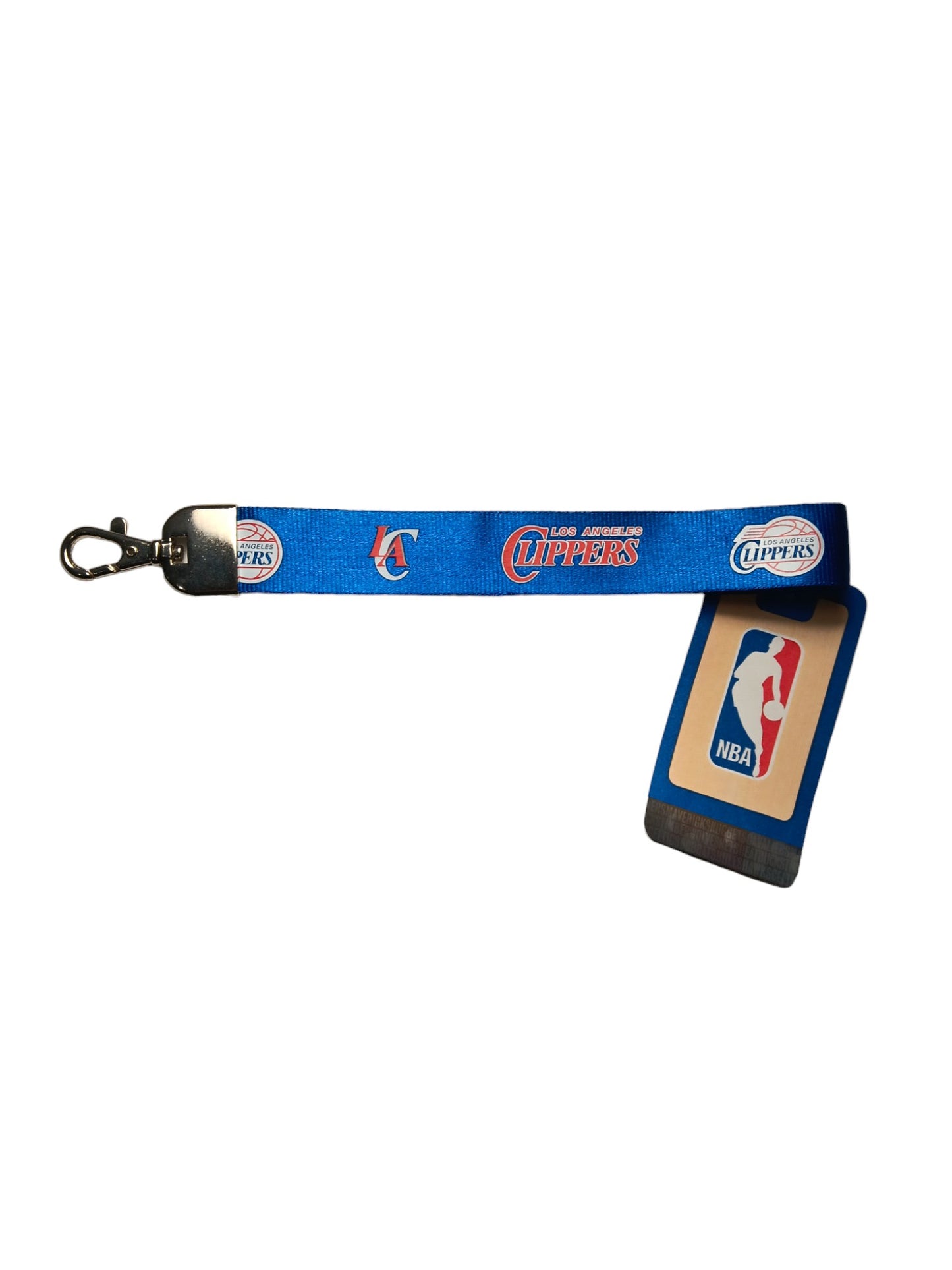 NBA LA Clippers Wristlet Lanyard Keychain