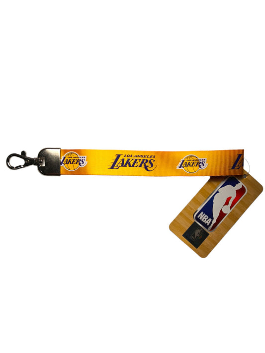 NBA Los Angeles Lakers Wristlet Lanyard Keychain