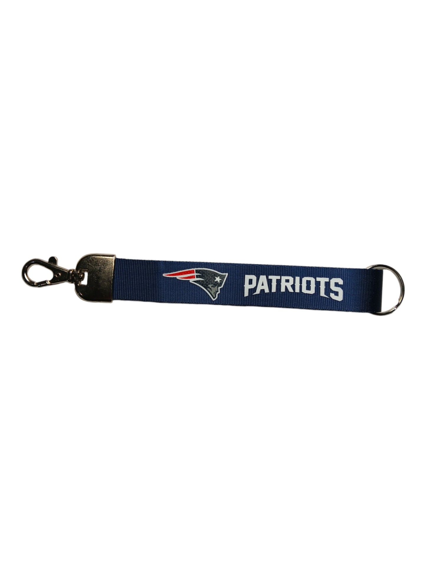 NFL New England Patriots Wristlet Lanyard Keychain